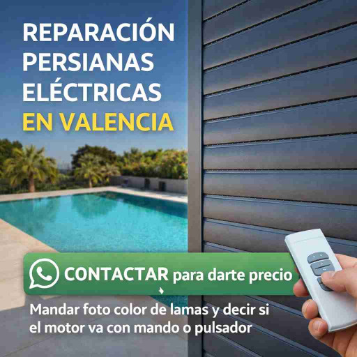reparar persianas electricas en valencia