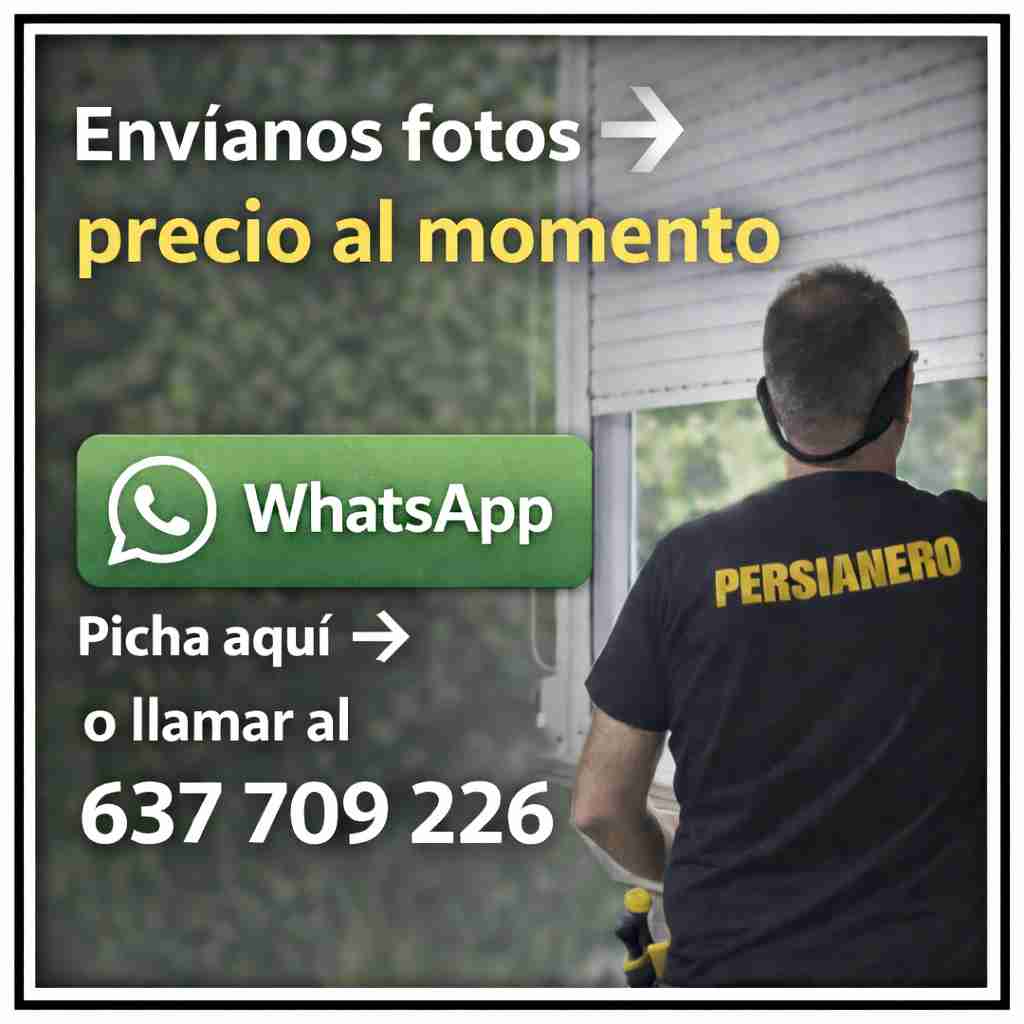 arreglo persianas valencia