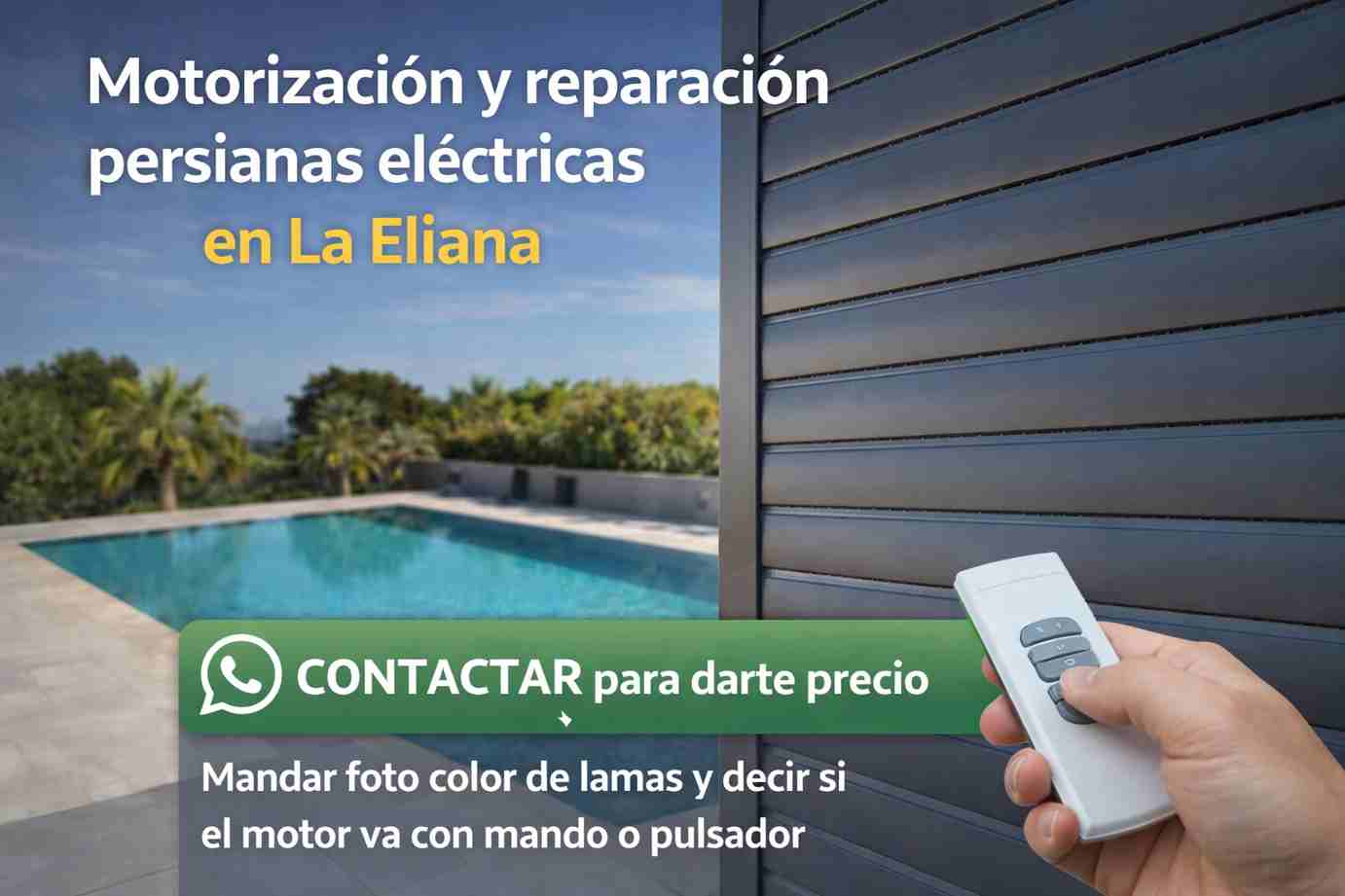 Motorización y reparaciones persianas eléctricas