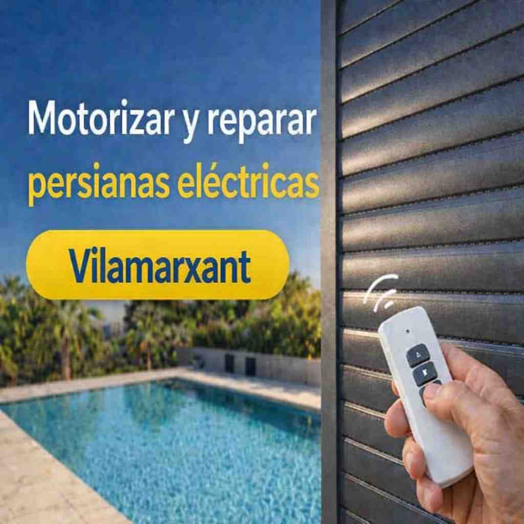 Reparación persianas motorizadas  Vilamarxant