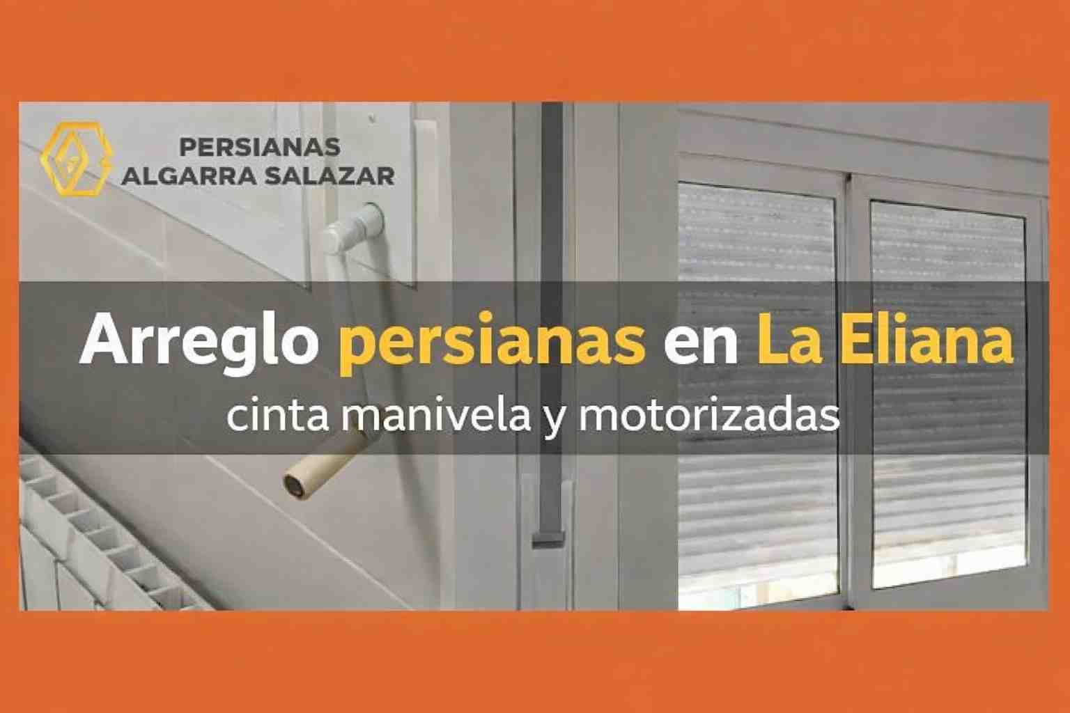 Reparación persianas de hogar y local La Eliana