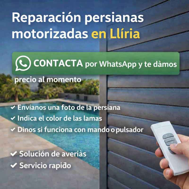 Reparación persianas motorizadas